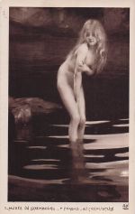 AK Im Zwielicht Paul Chabas Paris