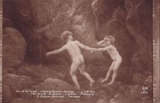 Künstler: Virginie Demont-Breton Titel: "L'Antre" (Die Höhle)