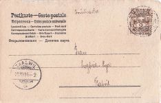 Schöne Frauen Jugendstil Vintage-Postkarte