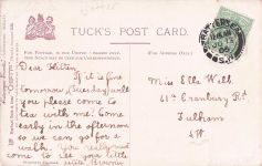 England Postkarte Brücke bei Eastcote ca. 1910 Oilette Tuck Art Due