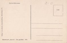 Herterichbrunnen Zünstlerkarte,,„Aurora". Ges. geschützt. 1910.