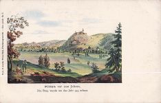 AK Pitten, Ansicht vor 100 Jahren Burg