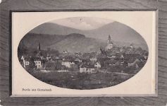 AK GERNSBACH/Bade n /Kr. RASTATT Totale, Kirche um 1908