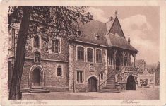 AK Goslar, Rathaus, Südseite