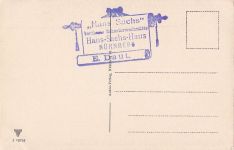 Nuernberg Hans Sachs Original Schuster Werkstaette Wappen sign.