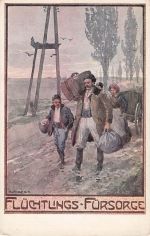 Kuenstlerkarte R Moser Fluechtlingsfuersorge Kat. Kuenstler
