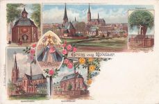 Kevelaer Gnadenkapelle neue Wallfahrtskirche Clarissenkloster