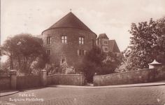 Halle a.S., Burgruine Moritzburg.