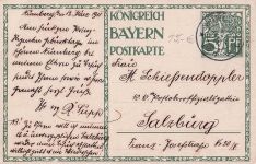 Bayern Sonderpostkarte