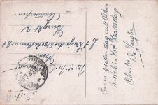 Ludwigshafen Panorama-Ansicht Blick vom Rhein auf Fabriken, Rhein-Schiff 1920