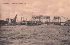 Hamburg Werft von Blohm & Voß.