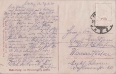 Heidelberg, einer Stadt in Baden-Württemberg. Im Vordergrund ist die Karl-Theodor-Brücke,