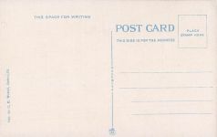 Dampfschiff-Postkarte aus den frühen 1910er Jahren – Passagiere legen mit einem Dampfschiff in Quincy, Illinois an