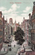 Ak Gdańsk Danzig, Frauengasse