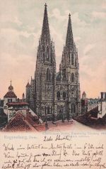 Ansicht des Regensburger Münsters