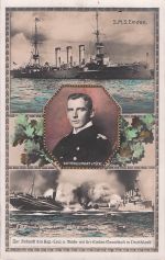 Kreuzers S.M.S. Emden im Indischen Ozean zu Beginn des Ersten Weltkriegs