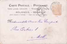 Ak Glückwunsch Pfingsten, Maikäfer mit Kleeblättern