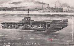 Stöwer, Willy, Dt. U Boot, Unterseeboot in englischen Gewässern, SM U 65,