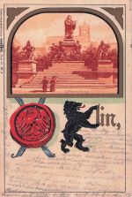 1900 Ansichtskarte / Postkarte Berlin König. Schloss m. Denkmal Friedrich Wilhelm III
