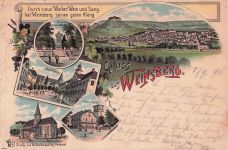 Weinsberg Kerner Monument Market Square Kernerhaus Church with