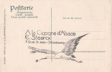 STRASSBURG - Elsass - Bas-Rhin CPA 67 Souvenir-Postkarte Reiter A Staerck