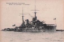 Marine Militaire Française 4040. Le Cuirassé "Provence"