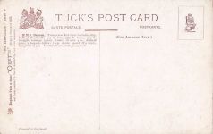 H M S Duncan Our Ironclads Tuck Oilette Serie V 9183 1912