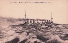 707. Marine Militaire Française - ERNEST-RENAN, croiseur