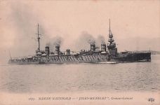 1673. MARINE NATIONALE "JULES-MICHELET", Croiseur-Cuirassé