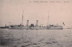 118- MARINE MILITAIRE. L'Aviso « Cassini ». ND Phot.