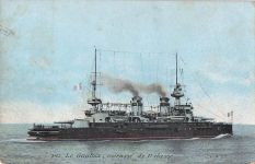 3163. Le Gaulois, cuirasse de 1º classe