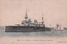 510. Le « Gaulois », Cuirassé d'Escadre à tourelles