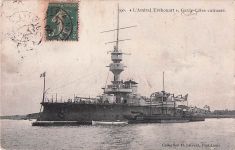 1990. L'Amiral Tréhouart, Garde-Côtes cuirassé.