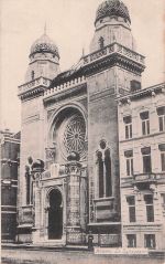Judaika Ak Antwerpen Flandern, Synagoge