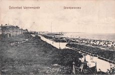 Ostseebad Warnemünde Strandpanorama