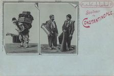 Portier und Wasserträger, Istanbul, Türkei