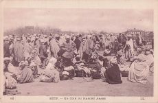 SÉTIF. UN COIN DU MARCHÉ ARABE