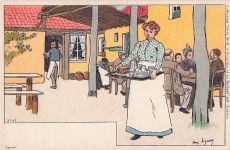 Künstler Amédée Ernest Lynen Künstler Top-Zustand“