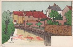 Künstler Amédée Ernest Lynen Künstler Top-Zustand“