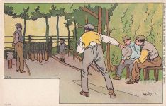 Künstler Amédée Ernest Lynen Top-Zustand“