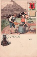 Glarus - Cacao Suchard - Litho