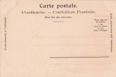 Lithographie Genève, Ortsansicht, Reklame für Suchard