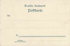 Lithographie Dresden, Hauptstrasse, Albert-Theater, Carola-Brücke