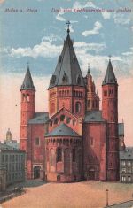 Mainz Rhein Dom Nordseite / Mainz Rhein /Mainz Stadtkreis