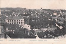 Spital Knabenschule mit Turnhalle Garnisonalazeretl Pfarrkirche Neustift