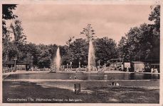 Crimmitschau i. Sa. Städtisches Freibad im Sahnpark..