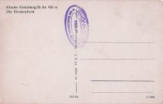 Ansichtskarte Kreuzberg Rhoen Kloster Klosterpforte Kat. Gersfeld (Rhoen)