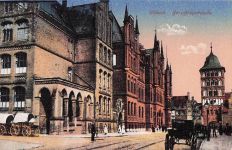 Lübeck. Gerichtsgebäude.