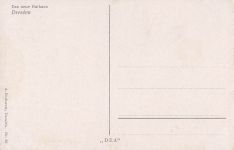 Neue Rathaus in Dresden.