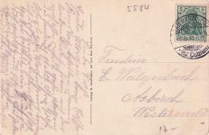 Ak Alf an der Mosel, Teilansicht mit Waldfrieden